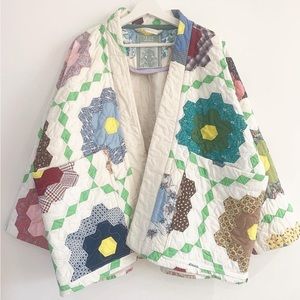 Hera Vintage quilted patchwork jacket